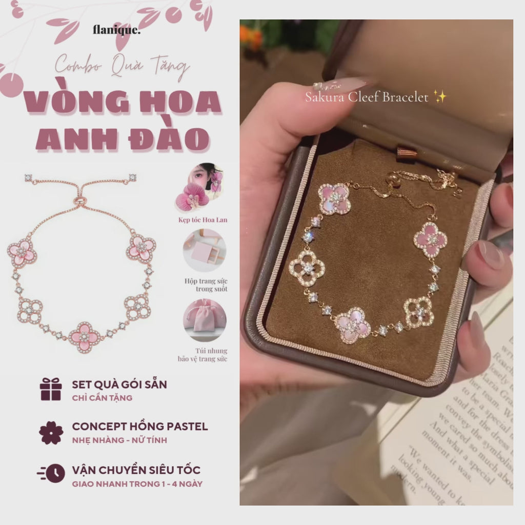 Sakura Cleef - Vòng tay Hoa anh đào